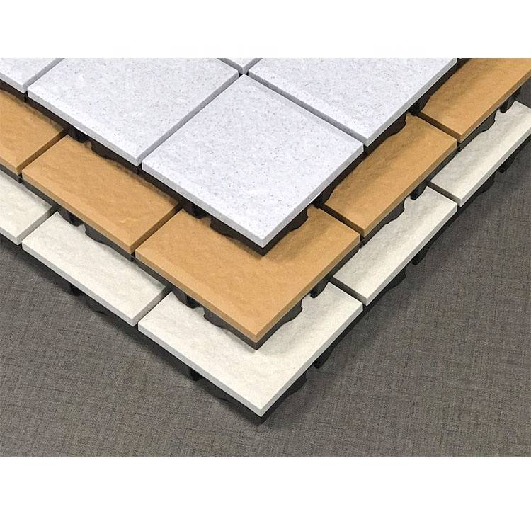 Europe Standard Recyclable Plastic Interlocking Floor Tile For Rooftop Terrace